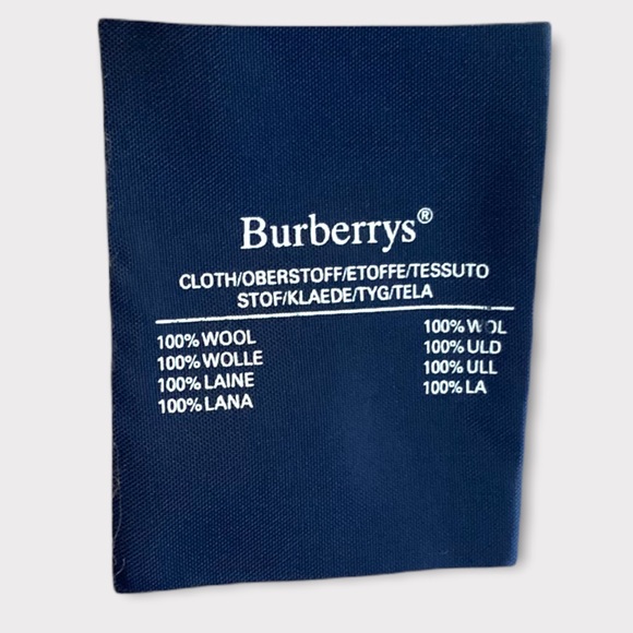 Size 16 Tall Extra Long Burberry Full Length Trench Removable Camel Wool Liner - Picture 13 of 14